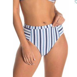 SPLENDID high waisted swim bottoms